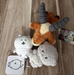 動物キャラクター ぬいぐるみマスコットセットのサムネイル