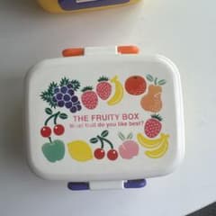 THE FRUITY BOX 子ども用弁当箱 2個セットのサムネイル