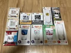 이치 반 쿠지 조조의 기묘한 모험 프리미엄 글라스 기타 글라스 세트