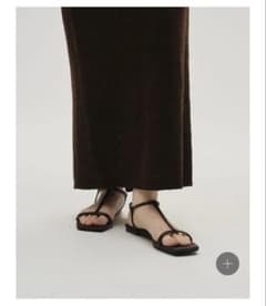 【新品未使用】TODAYFUL Satin Strap Sandals 36のサムネイル