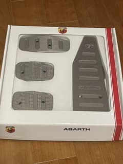 新品/未使用: アバルトABARTH アルミペダルのサムネイル