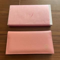皇室長財布 ピンク レザー 長財布 箱付き - メルカリ