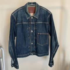 90s エヴィス　ヴィンテージ　ハチノス　1st ジージャン　デニムジャケット EVISU デニムジャケット 1stタイプ ハチノス - メルカリ