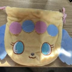 ふわふわ 巾着ポーチ サフィーのサムネイル
