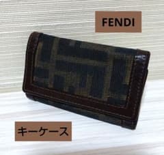 【未使用級】FENDI 6連 ズッカ柄 キーケース ブラウン FENDI フェンディ ズッカ柄 6連キーケースブラウン メンズ - メルカリ