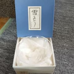 クラフトガラス製　鉢　雪あかりのサムネイル