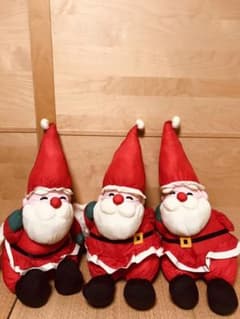 クリスマス サンタ ぬいぐるみのサムネイル