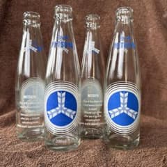 バラ売り可能！三ツ矢サイダー 200ml ガラス空き瓶 4本セット - メルカリ