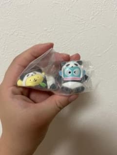 ぱんだっこフィギュア サンリオ ポムポムプリン・ハンギョドンのサムネイル