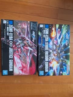 HGCEストライクフリーダムガンダム インフィニットジャスティスガンダムのサムネイル