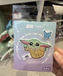 海外限定 MINISO スターウォーズ グローグーワッペン② - メルカリ