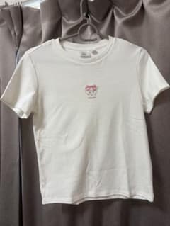 GU リボン刺繍 Tシャツ ホワイトのサムネイル