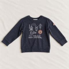 美品 【un Deux Carjo】SL 電車 スウェット 110のサムネイル