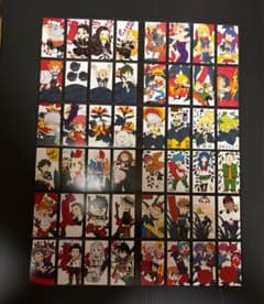週刊少年ジャンプ 花札風 ステッカー 48枚セットのサムネイル