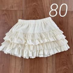 【美品】Jill STUART  スカート　80  フリル　レースのサムネイル