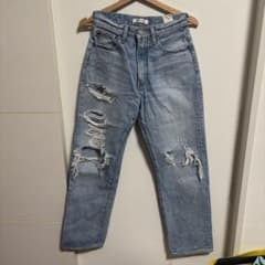 MOUSSY ダメージデニムパンツのサムネイル
