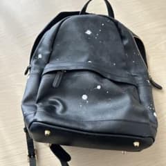 Gigi & Brand 黒 ペイントスプラッター バックパックのサムネイル