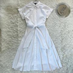 ✨美品✨ ラルフローレン 2024年 シャツワンピース ロング丈 フレア 洗える ✨美品✨ ラルフローレン 2024年 シャツワンピース ロング丈 フレア