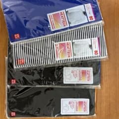 HEATTECH ベビー肌着 ブラック 半袖、長袖 UNIQLO 80サイズのサムネイル