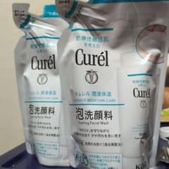 ☆新品・即発送☆Curél 泡洗顔料 130ml詰め替え2個setのサムネイル