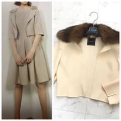 FOXEY フォクシー セーブルファー ストレッチダブルフェイス