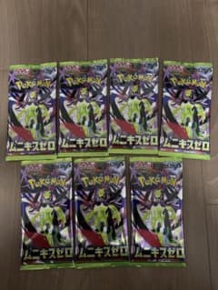 ポケモンカード ムニキスゼロ 7パックセットのサムネイル