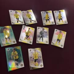柏レイソル Topps Chrome トレーディングカード 10枚セットのサムネイル
