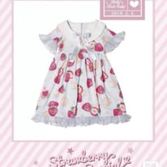 Pretty Rock Baby ストロベリー柄 ワンピース ロリータのサムネイル
