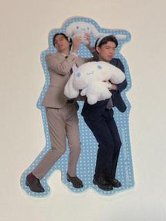 カベポスター マンゲキ × シナモロール ノベルティ ステッカー トレカ マンゲキ シナモロール コラボ ステッカー カベポスター - メルカリ