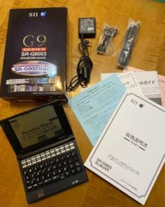 【tantan様専用】電子辞書 SII SR-G9003NH3 音声付きのサムネイル