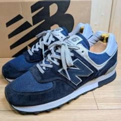 未使用級/英国製】ニューバランス OU576PNV 35周年 ネイビー 26 