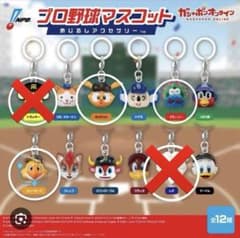 【値下げ】プロ野球マスコット　めじるしアクセサリーのサムネイル