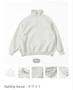 Eve HARAPECO HalfZip Sweat Mサイズ - メルカリ