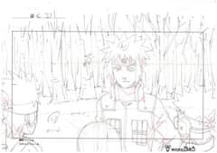 NARUTO 四代目火影 波風ミナト 直筆原画 5枚セット 希少 | Mercari