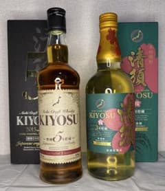清洲桜醸造 愛知クラフトウイスキー＆本格焼酎 2本セットのサムネイル