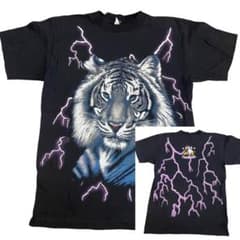 新品 90s USA THUNDER タイガー Tシャツ L アメリカンサンダー - メルカリ