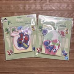 요시 복권 F상 지퍼 가방·메모 컬렉션 메모&스티커 2종