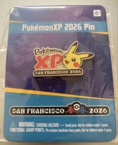 ポケモンXP 2026 ピンズ WCS サンフランシスコ　新品　未使用品のサムネイル