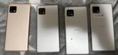 【ジャンク扱い】AQUOS スマートフォン 4台セットのサムネイル