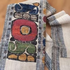名古屋帯　真綿　紬調　美品のサムネイル