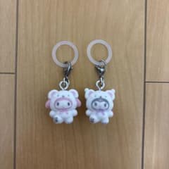 ふわふわスノーサンリオめじるしアクセサリー2個セットのサムネイル