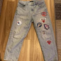 NBAデニムパンツ　バスケ　ジーパン　NBAのサムネイル
