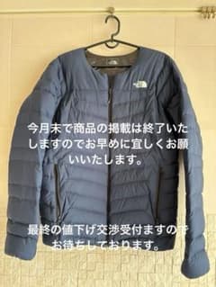 THE NORTH FACE ダウンジャケット XL ネイビーのサムネイル