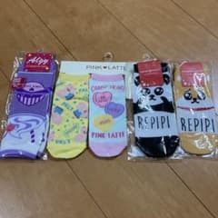お値下げ☆新品未使用 靴下5足セットのサムネイル