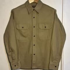 THE REAL McCoys リアルマッコイズ カーキシャツ ヘリンボーン リアルマッコイズ M38カーキシャツ ヘリンボーン 美品 - メルカリ