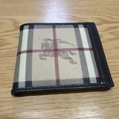 Burberry チェック柄 二つ折り財布のサムネイル