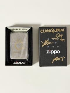 結*衣様 【受注生産限定品】CLANQUEEN Zippo 直筆サイン入りケースのサムネイル