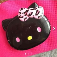 ヒョウ柄キティ☆つけまつげケース - メルカリ