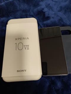 Xperia 10 VII ブラックXQ−FE44国内SIMフリー おまけ付き - メルカリ