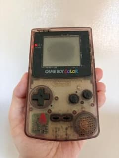 Nintendo GAME BOY COLOR 本体 パープル ソフト付のサムネイル